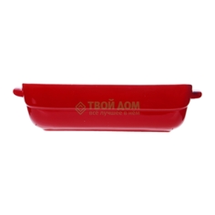 Форма для запекания Pyrex Wave Ceramic red Прямоугольная 21х14 см (C306B05/5044)