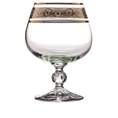Бокал Crystal Bohemia Бокал для коньяка 250 мл клаудия (40149/250/43249K)