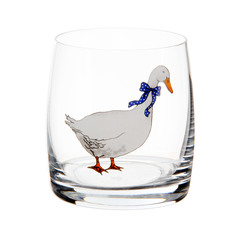 Набор стаканов для виски Crystal Bohemia ideal гуси 290мл 6шт