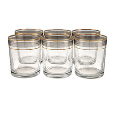 Набор стаканов для виски 6х255мл Гусь-хрустальный нежность