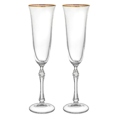 Набор фужеров для шампанского Crystalite bohemia парус/190мл/2шт