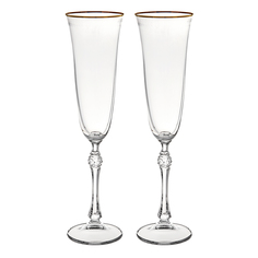 Набор фужеров для шампанского Crystalite bohemia парус/190мл/2шт