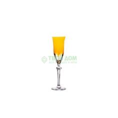 Набор бокалов для шампанского Арнштадт 6шт амбер (9509/7) Arnstadt Kristall