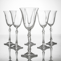 Набор бокалов для вина Проксима, "Парус", 185мл, 2шт Crystalite bohemia