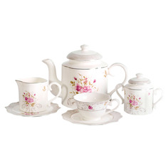 Сервиз чайный Macbeth Bone Porcelain Shining Flowers 6845-21