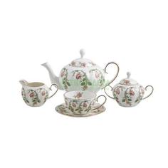 Сервиз чайный 18 предметов 6 персон Магнолия Персия Hatori