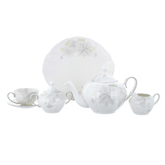 Сервиз чайный Магнолия Грэй Hatori 18 предметов