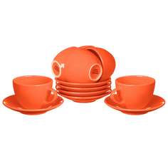 Набор чайный Keramika Kera Orange 12 предметов Керамика