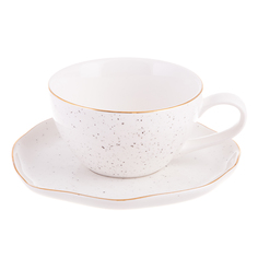Чашка с блюдцем 0,25л Easy life artesanal