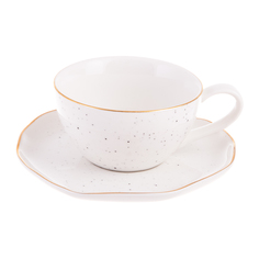 Чашка с блюдцем 0.12л Easy life artesanal