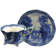 Чашка с блюдцем STAFFORDSHIRE Чайная пара Сады версаля 41-16