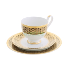 Чашка с блюдцем Midori MI2-K7185-E8/3-AL