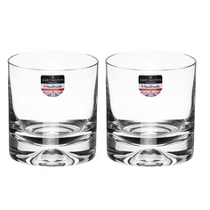 Набор стаканов для виски Dartington crystal dimple 2х285мл