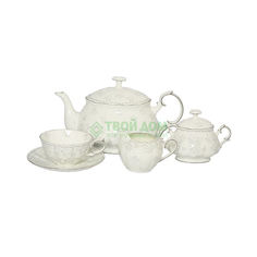 Сервиз чайный 17 предметов 6 персон Джулия Грэй Империал Hatori