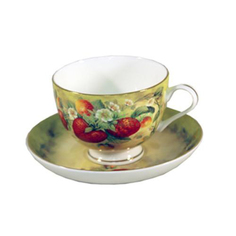 Набор чайный Bristol "Клубника" 6 чашек + 6 блюдец (BS13881B-CS08/12AL)