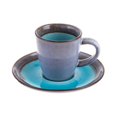 Чашка с блюдцем 0.075л Easy life origin