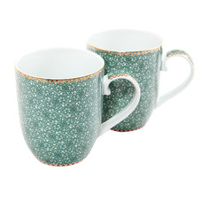Набор из 2 кружек 145мл Pip studio spring to life green