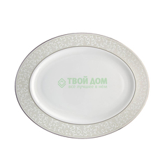 Блюдо овальное LENOX Чистый опал 40 см