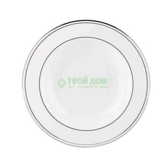 Тарелка суповая LENOX Платиновый кант 23 см