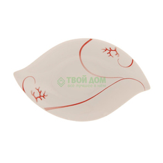 Блюдо Tunissie Porcelaine Feuille Corail 27 см