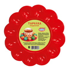 Тарелка пасхальная Домашняя Кухня для яиц и кулича 23,5 см