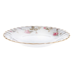 Тарелка десертная Porcelaine Czech Gold Hands Шиповник 17 см