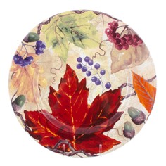 Тарелка IMARI Кленовый лист 23 см