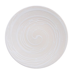 Тарелка десертная Pengo vortex 20.5см белая