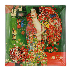 Тарелка квадратная 13х13см Carmani танцовщица