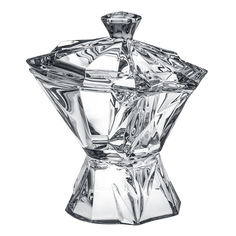 Конфетница Bohemia Энигма на ножке 27.5 см