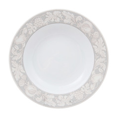Тарелка глубокая Porcelaine du reussy sancerre 22 см декор solene