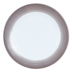 Тарелка Porcelaine du Reussy Sancerre Linea Brun 170 мм
