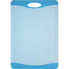 Кухонная доска Atlantis microban 37х25 см голубой