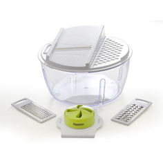 Терка с 3 сменными лезвиями (DV-8656.GR) Fissman