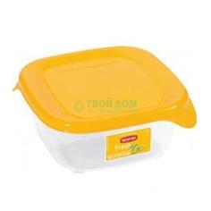 Контейнер Curver Fresh&Gо квадратный 0,25 л желтый