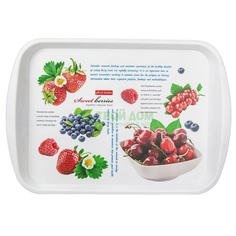 Поднос Plast Team Berry прямоугольный 435 × 305 мм (PT9215IML-BERRY)