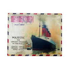 Wah luen handicraft Панно с изображением корабля (29-085)