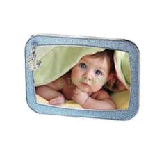 Фоторамка Cupecoy 10x15 металл/голубой (91297)