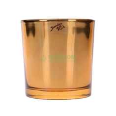 Ваза Sandra rich cylindrical pot Ваза д11.5см 12см золот (7080 12 GO)