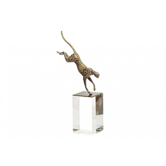 Статуэтка Гарда-декор гепард бронзовая 9х22х38
