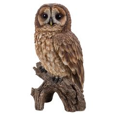 Фигурка неясыть на ветке 17х14х31см Топ арт студио