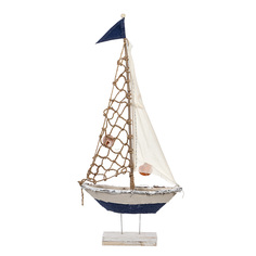 Лодка декоративная Bizotto Deco Sailor S