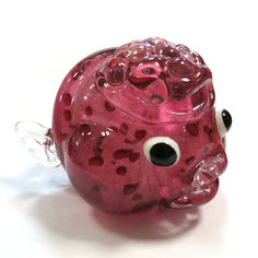 Фигурка розовая рыбка 13х8см Top art studio Zb2187-ta Топ арт студио