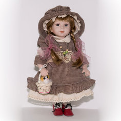 Кукла фарфоровая адель 30.5 см Top art studio Ws2245-ta Топ арт студио