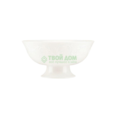 Чаша Lenox чаша на ножке 30 см чистый опал, рельеф (LEN826015)