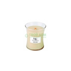 Свеча WoodWick Натуральная ваниль 7x8см мини (98112)