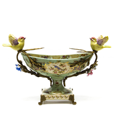 Чаша с птицами 30.5x44.5см Wah luen handicraft