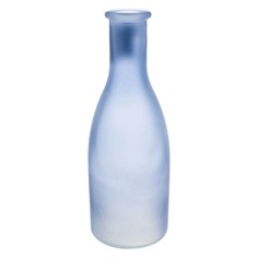 Ваза bottle д6.5см 18см голубая в ассорт Edelman