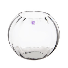 Ваза стеклянная шар Bx glass 22 см