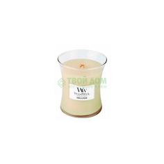 Свеча WoodWick Натуральная ваниль 9x11см (92112)